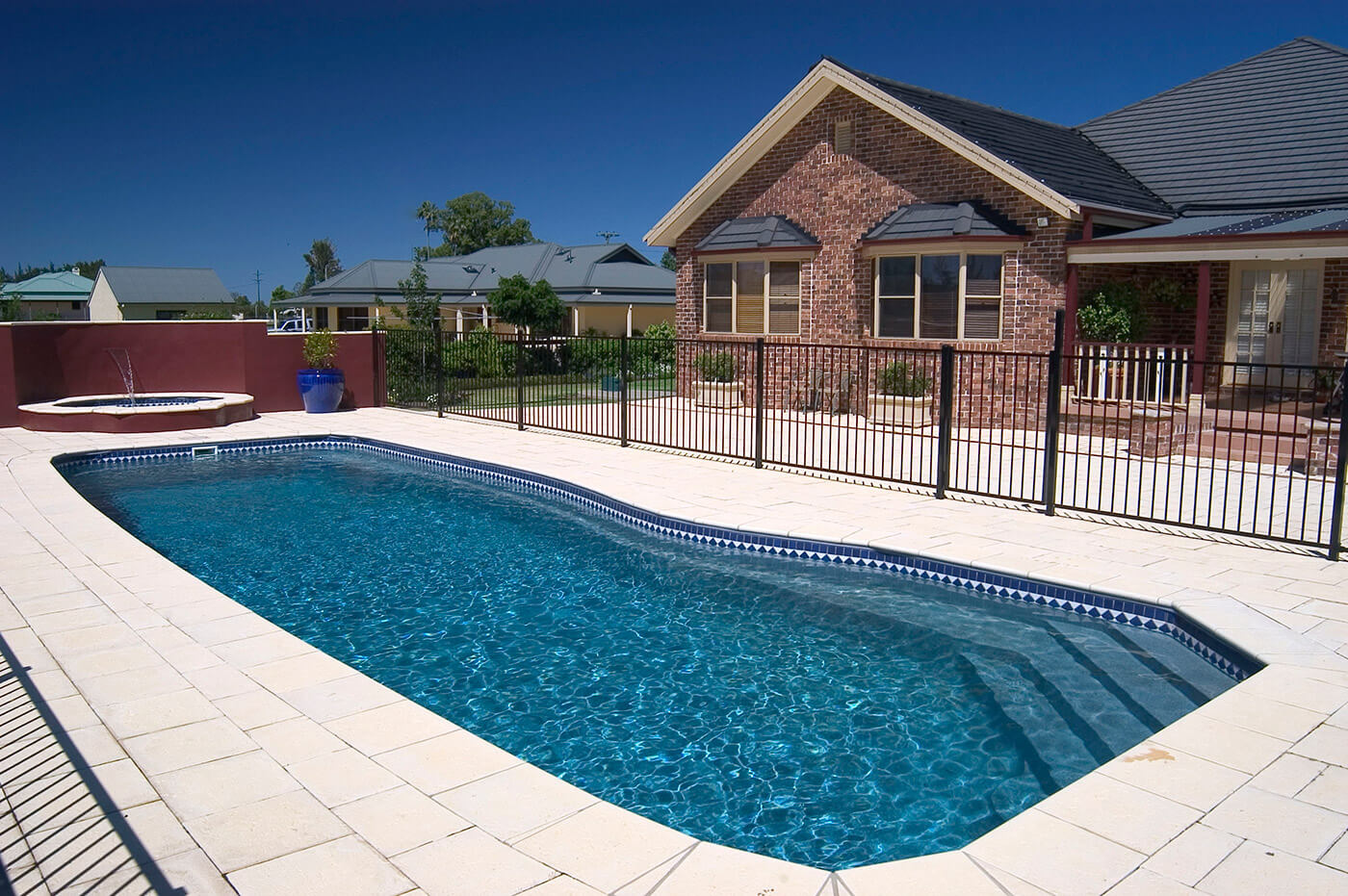 Gordon Ave Pools and Riviera fibreglass family pool installation 5