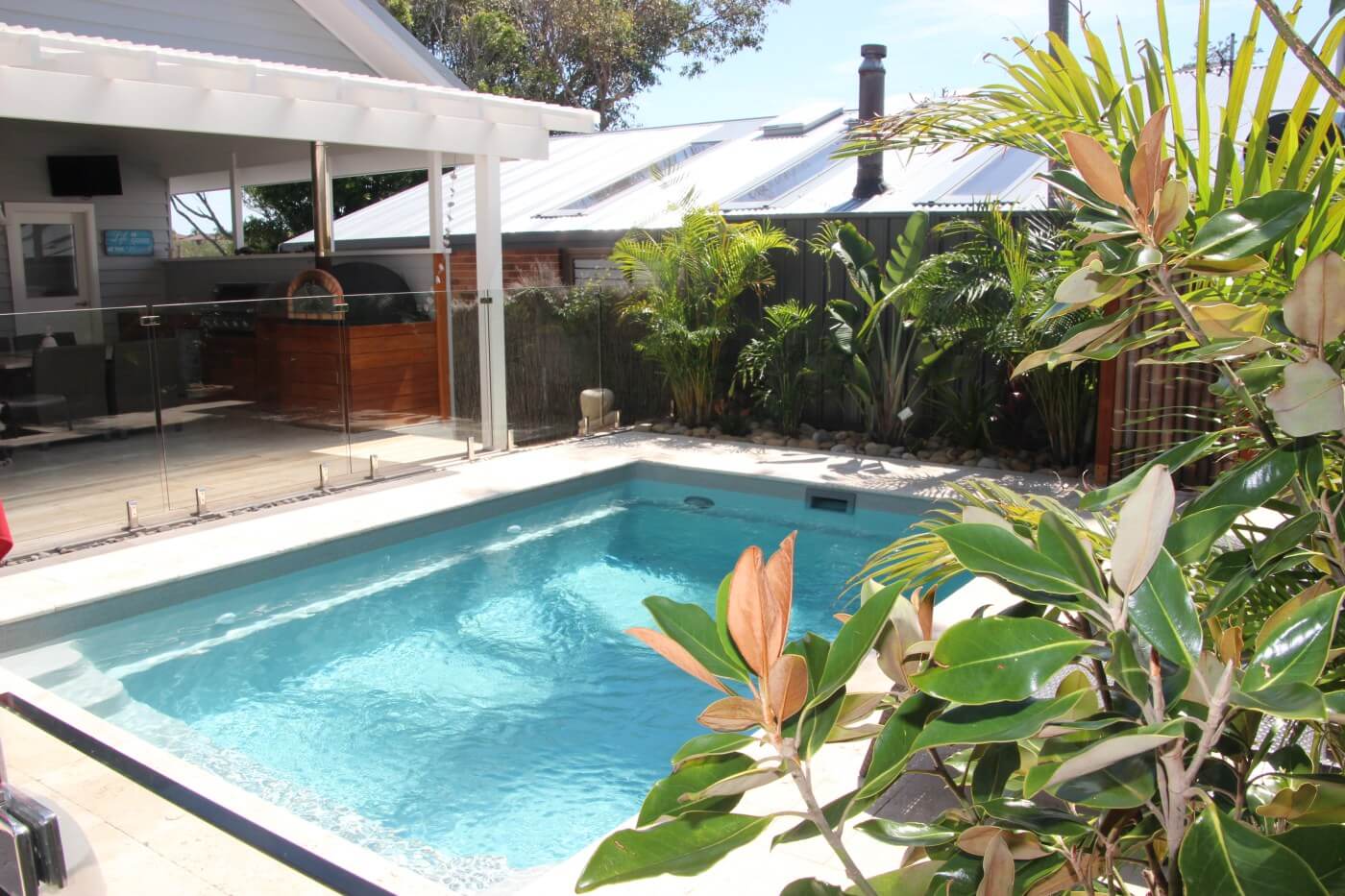 Gordon Ave Pools and Spas_Plunge and Courtyard fibreglass pools 1